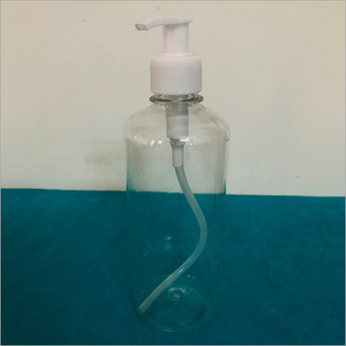 डिस्पेंसर के साथ 500 मिली पेट प्लास्टिक की बोतल