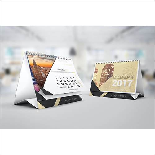 ऑफिस टेबल टॉप कैलेंडर कवर सामग्री: पेपर