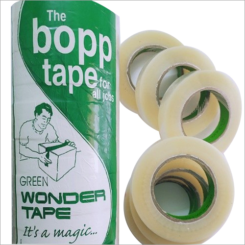 18 मिमी X 200 मीटर पारदर्शी बोप टेप दीर्घीकरण: 130%