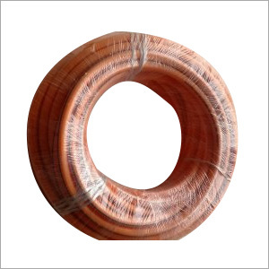 PVC High Pressure Hose Pipe - 1/2 Inch Diameter, 50 Meters Length | Orange PVC, 10 Bar Working Pressure, 60°C Temperature Rating, 1.5 kg Weight