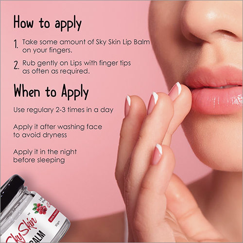 Grape Seed Lip Balm Shelf Life: 01 Years