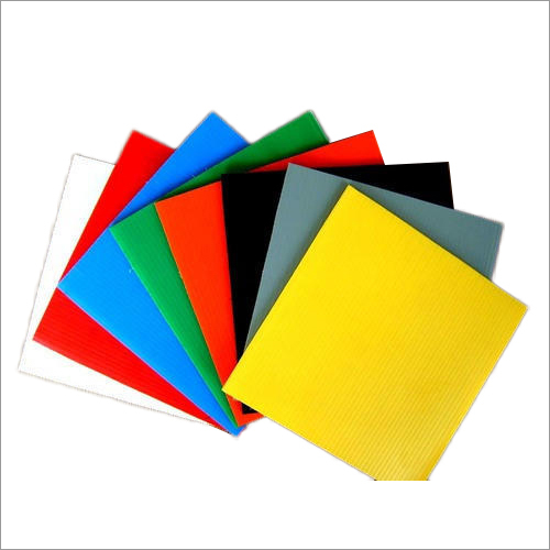 Multicolor Pp Colored Corrugated Sheets
