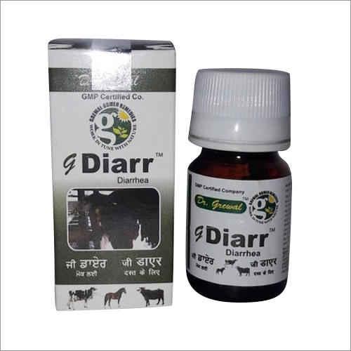 G Diarr Diarrhoea Ingredients: Herbs