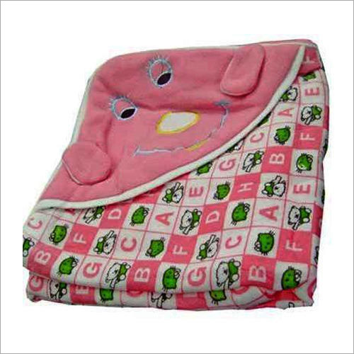 Multicolor Infant Baby Hooded Blanket