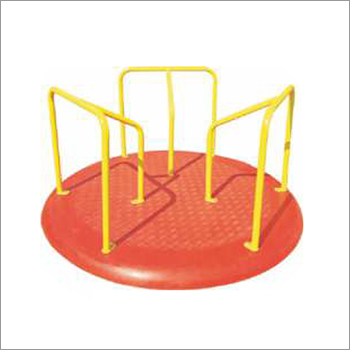 Frp Plain Platform Merry Go Round - New Condition | Age 3-15 Years, Durable Frp Material For Safe Play