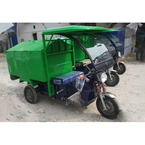 Garbage E-rickshaw