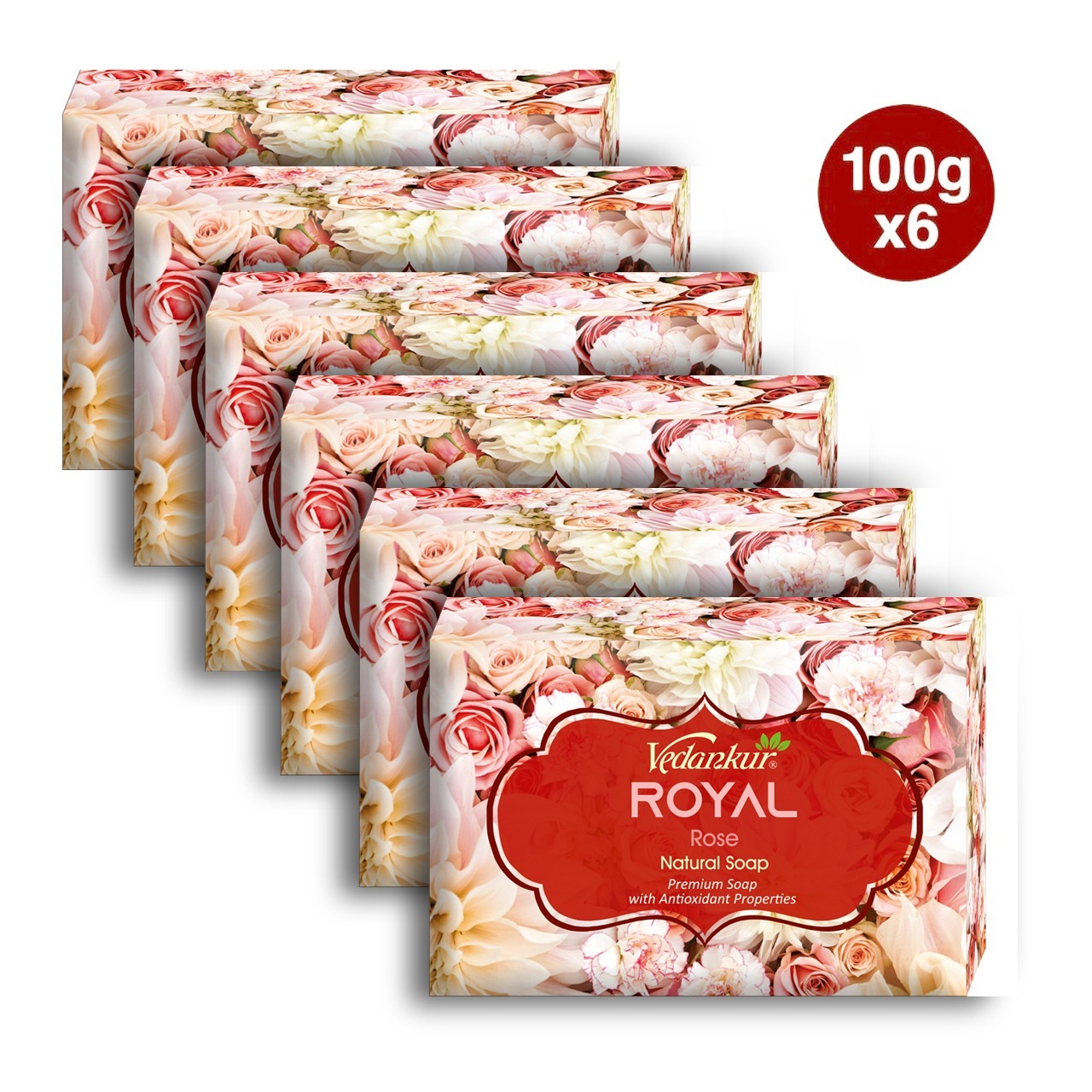 Royal Rose Soap Ingredients: Herbal