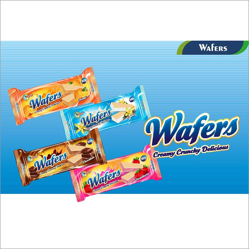 क्रीम क्रीमी कुरकुरे स्वादिष्ट वेफर्स