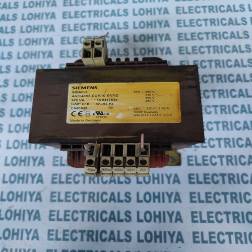 Siemens 4am4895-0ua10-0nn2 Transformer