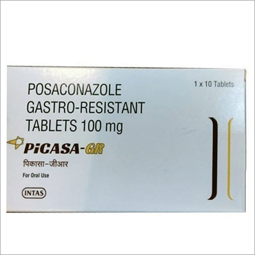 100 एमजी पॉसकोनाजोल गैस्ट्रो-रेसिस्टेंट टैबलेट