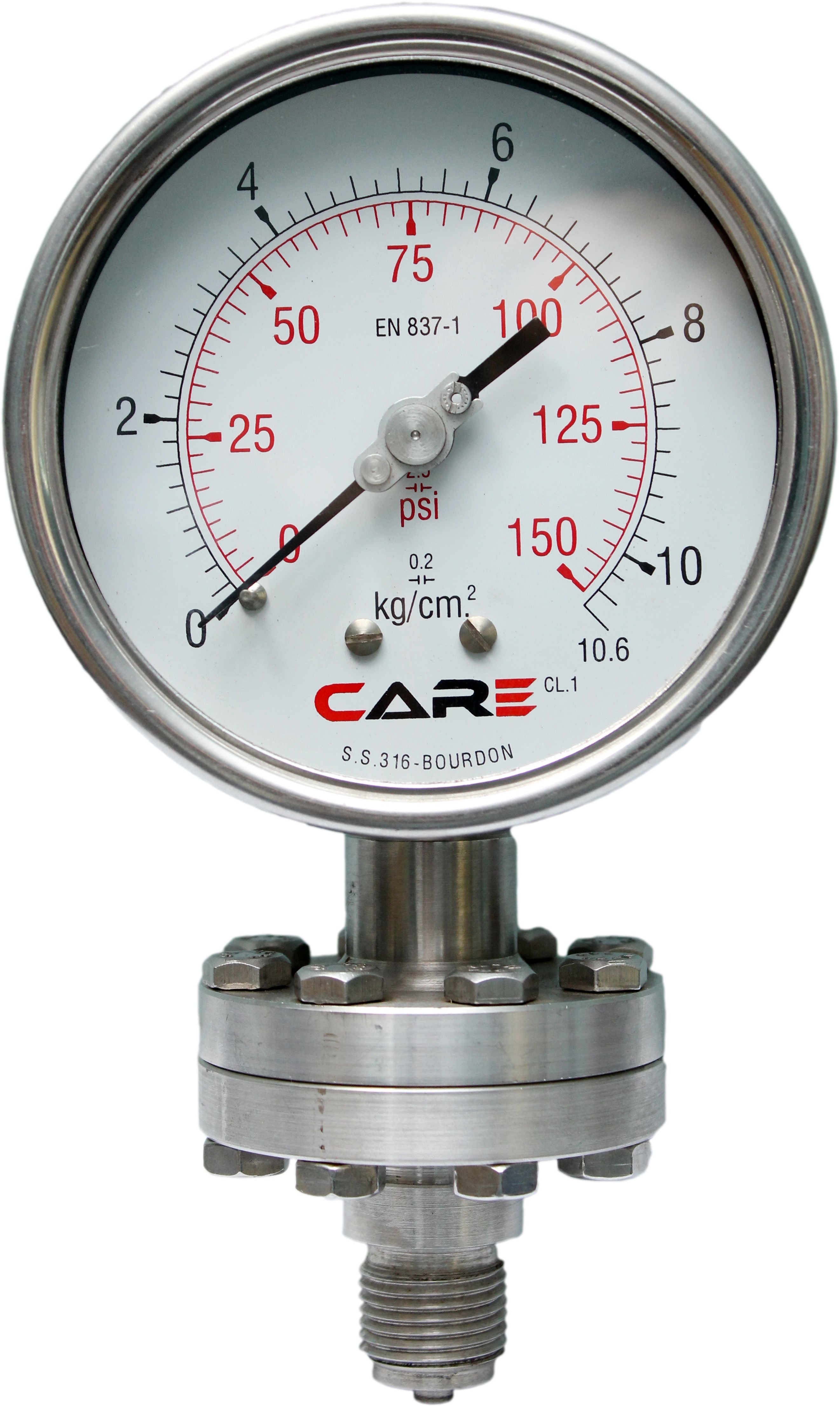 Vacuum Gauges - Accuracy: 1.6 %