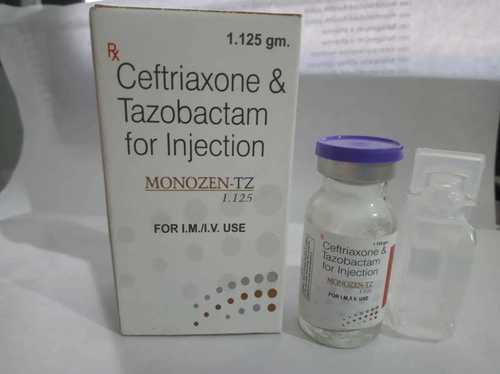 Liquid Ceftriaxone 1000 Mg Tazobactum 125 Mg