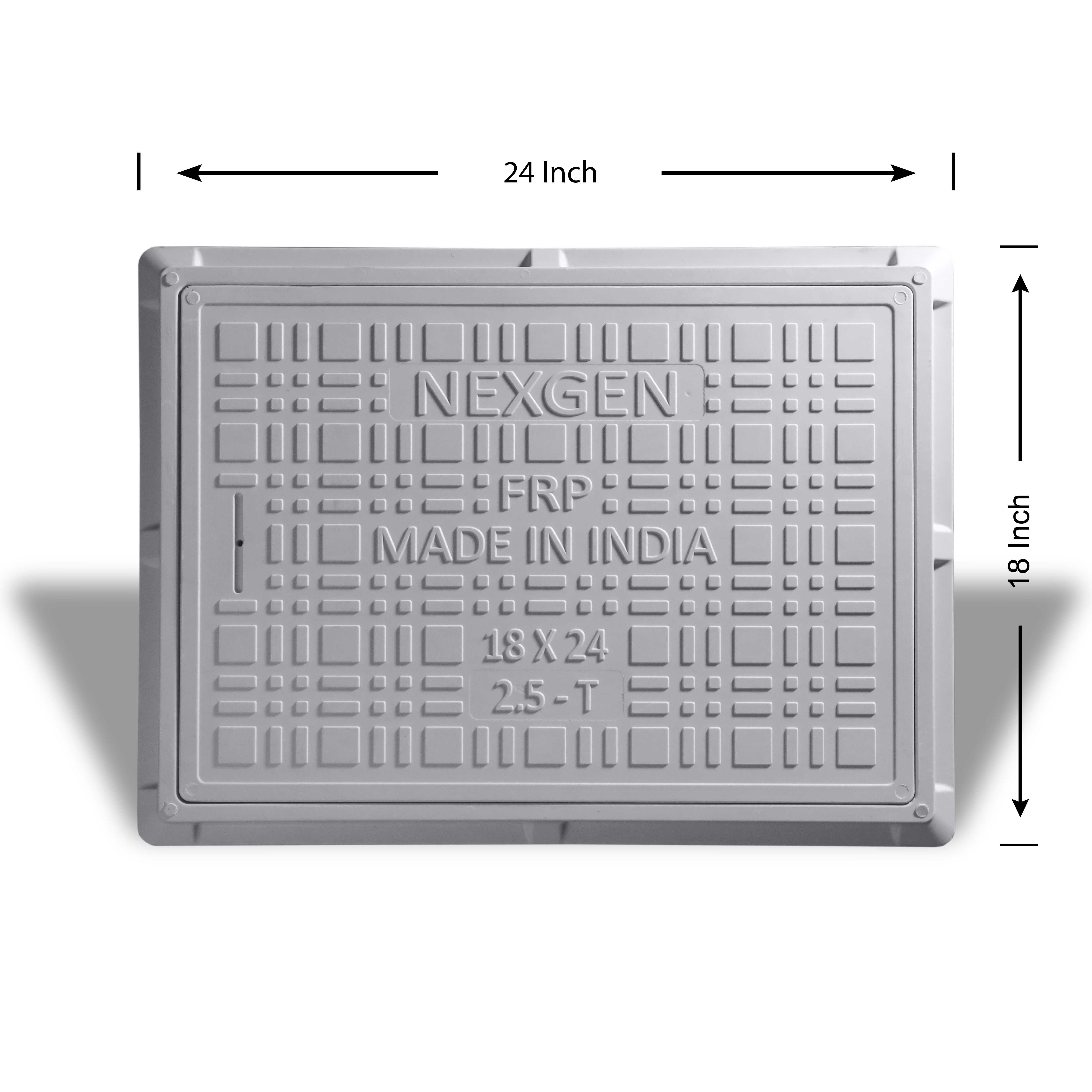 Frp Rectangular Manhole Cover 18 X 24 Inch