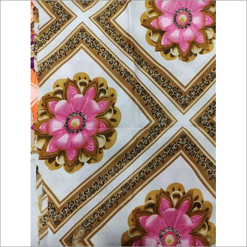 Taiwan Floral Printed Tent Fabric - Color: Multicolor