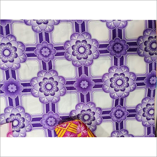 Taiwan Blue Printed Tent Fabric - Color: Multicolor