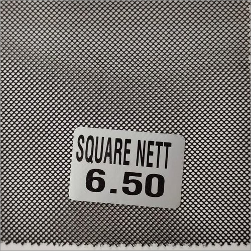WARP KNITTED BAG FABRICS SQUARE NET - Polyester, 100 m Length x 60 Inch Width, Black and White Check Design | Ideal for School Bag Pockets, Water Bottle, Luggage
