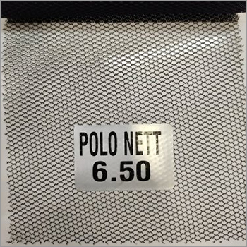 Warp Knitted Polo Nett Fabric - Attributes: Washable