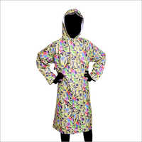 Girls Ruby Printed Raincoats Non-pvc Nylon/polyester Blend