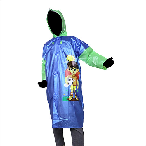 रेन सूट बॉयज़ रॉयल पीवीसी रेनकोट