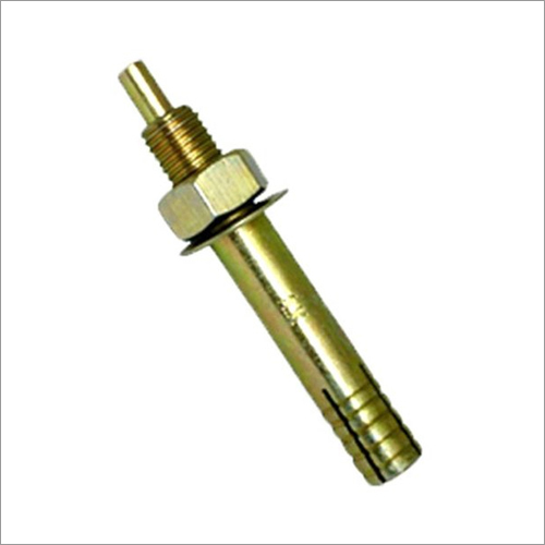 Pin Type Fasteners - Brass, 4 Inch | Ideal for Industrial Applications in Railings, Steel Structures, Lighting Fixtures, and More