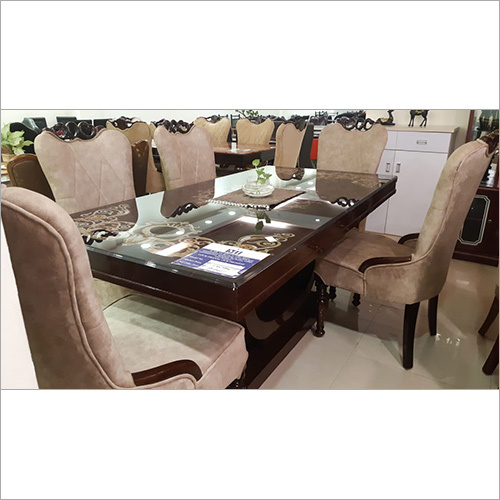 डिजिटल ग्लास डाइनिंग सेट