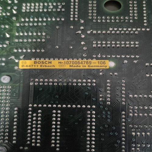 Bosch -106 Cnc System Pcb Card
