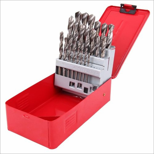 Twist Drill Bit Set - Steel Composition | Industrial Use, Precision Engineering Quality