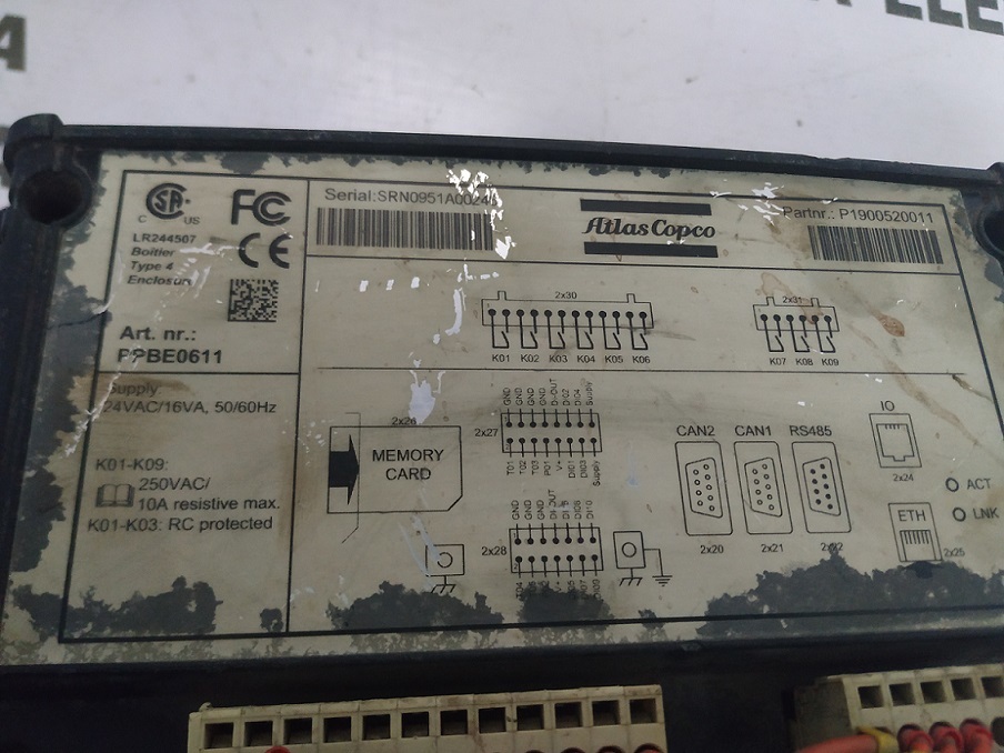 Ateasm Copco P Panel Controlle Hmi