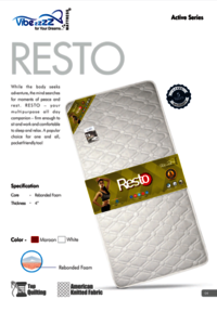 विबेज़ रेस्टो मैट्रेस