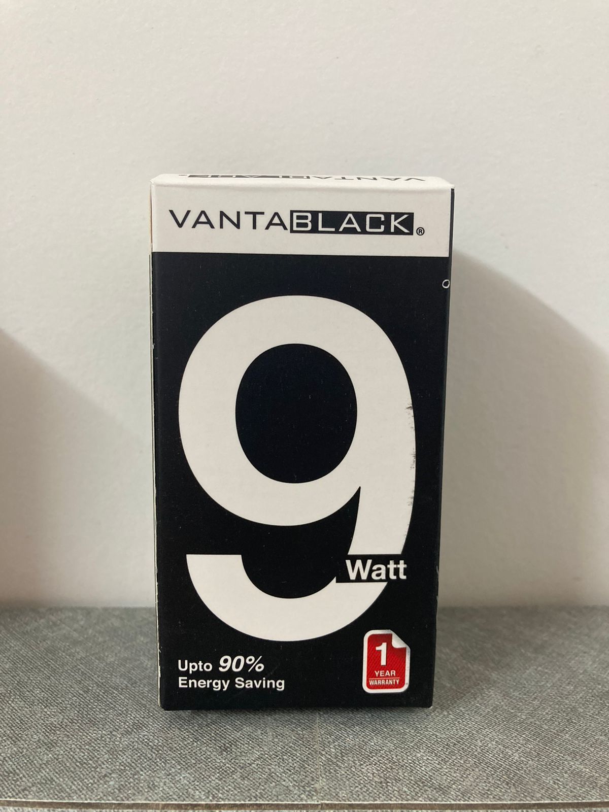 Cool White Vantablack Led Bulb