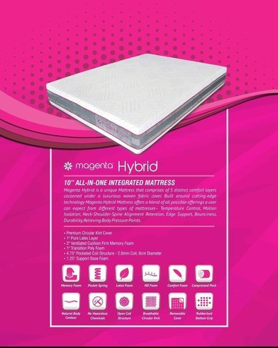 मैजेंटा हाइब्रिड मैट्रेस