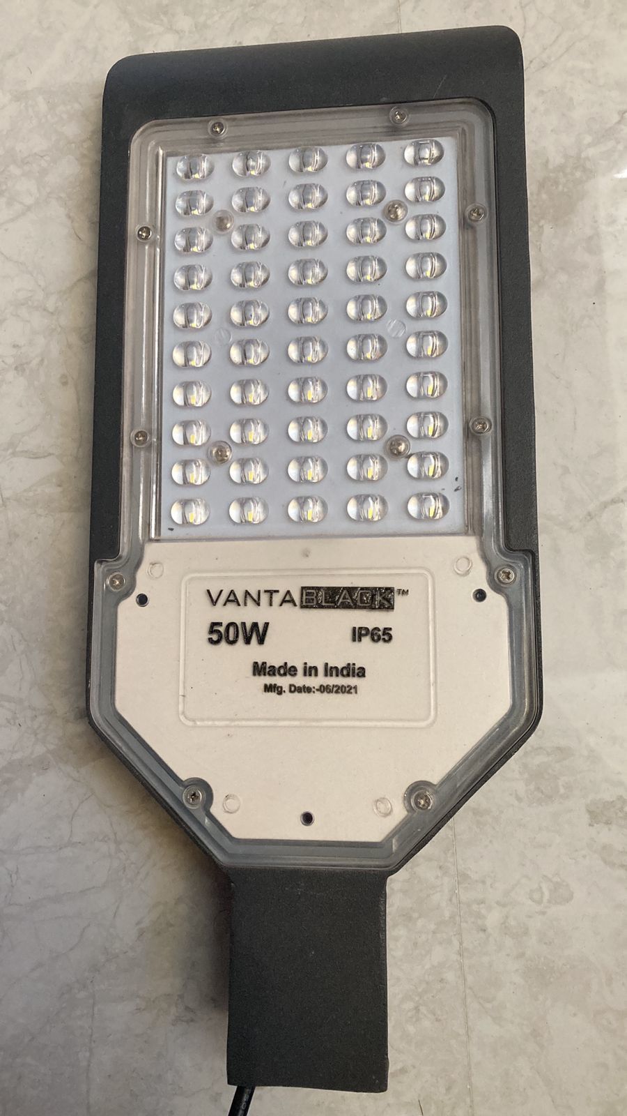 Cool White Vantablack Led Street Light