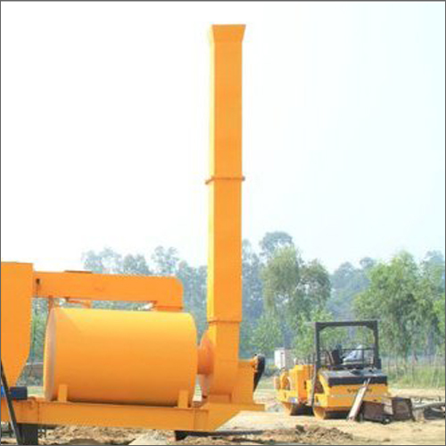 Bitumen Hot Mix Plant - MS Material, 1000 Capacity, Yellow Color | Automatic Grade, 415 Power