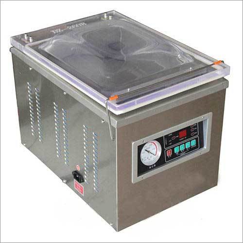 Table Top Vacuum Packing Machine - Stainless Steel, 360 x 360 mm Size, 240 Volt, 500 W Power | Heavy Duty, Semi-Automatic, 1 Year Warranty