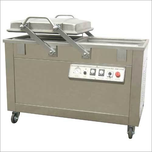 Mild Steel Double Chamber Vacuum Packaging Machine