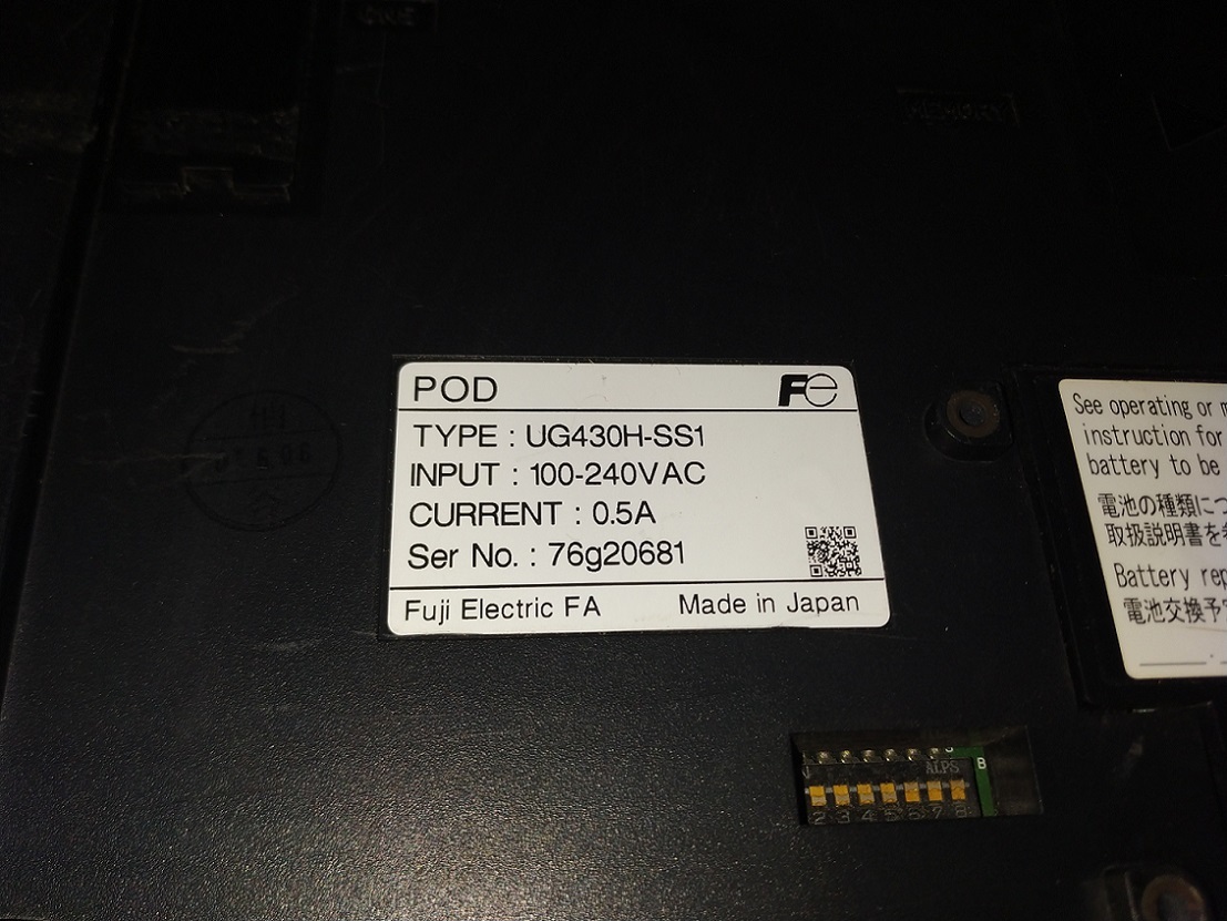 Pod Ug430h-ss1 Hmi
