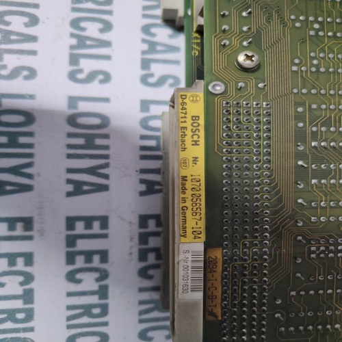 Bosch -104 Cnc System Drive