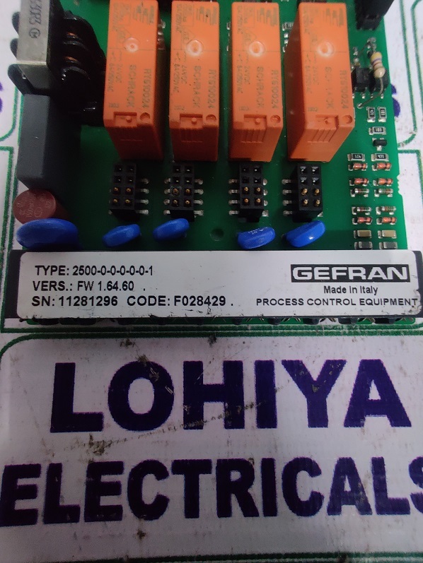 Gefran Process Controllers 2500-0-0-0-0-0-1
