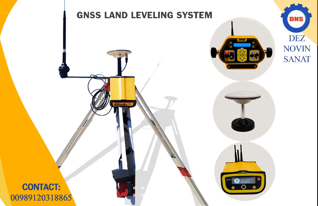 Yellow Gps Land Leveling System