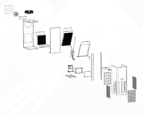 4500 Watt Panel Air Conditioner Air Flow Capacity: 3150 Cubic Centimeter (Cm3)