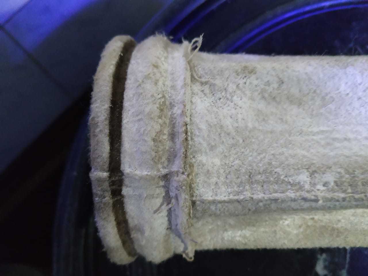 Fbd Filter Bag - Polyester, 100mm X 500mm | Nonwoven Media, Stainless Steel Cage, 180a C Operating Temp, 99.9% Filtration Efficiency, 100 Pa Pressure Drop