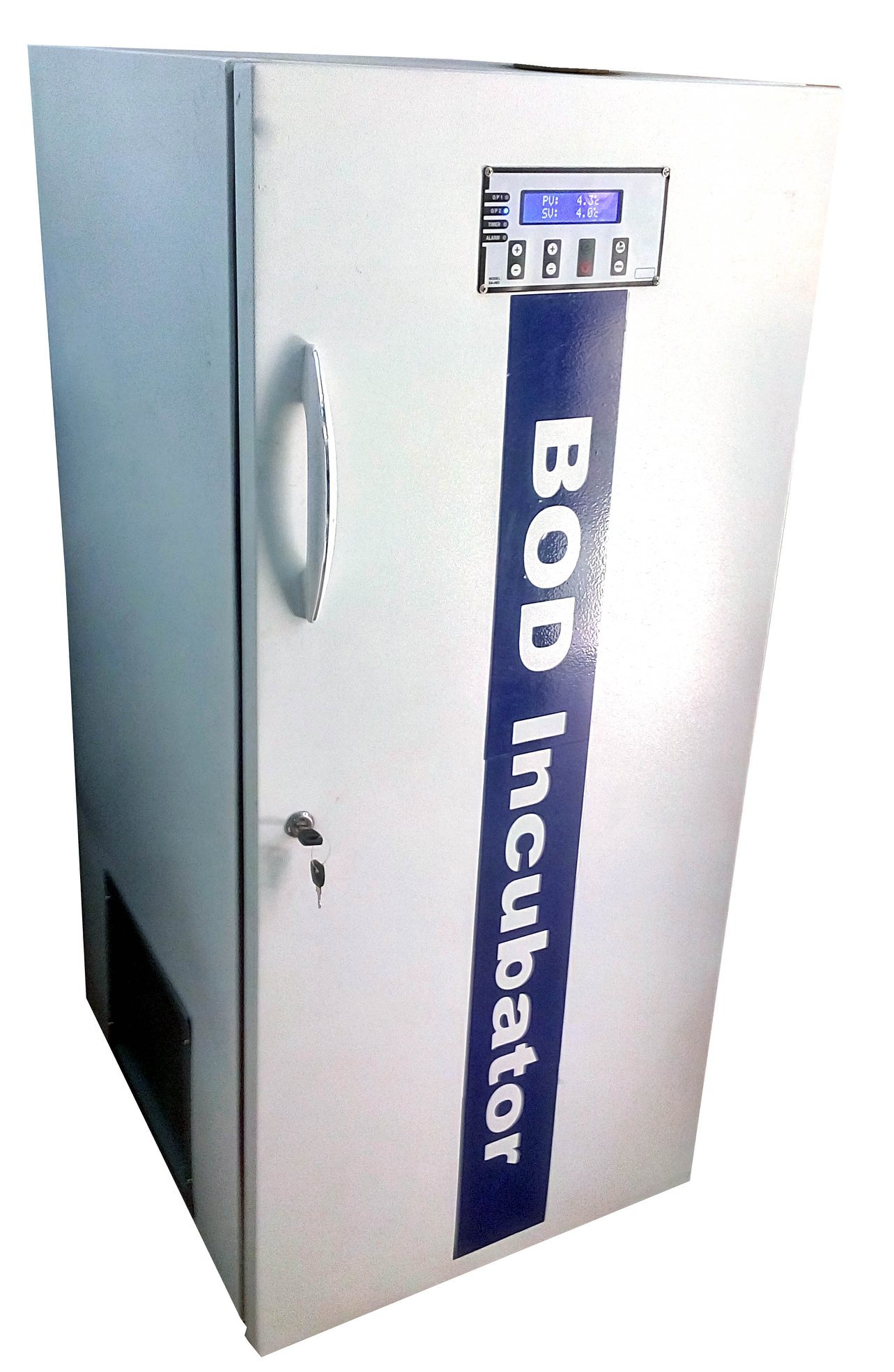 Bod Incubator - Stainless Steel 570x550x875 Mm | 10 Cubic Foot, Touch Screen Display, Double Wall Design, Temperature Range 5-60â°c