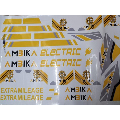 मल्टीकलर ऑटो डिकल ट्रांसपेरेंट विनाइल स्टिकर