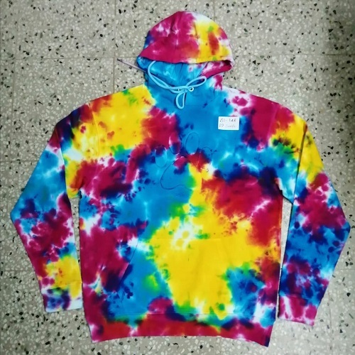 टाई डाई मेन्स कॉटन हुडीज़