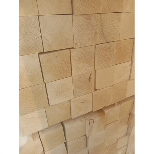 सॉलिड सप्रुस पाइन वुड लॉग