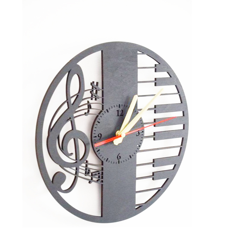 Digital Wall Clock - Customizable 20 Inch Round Size, Gold And Brass Finish With Royal Craft Export Band
