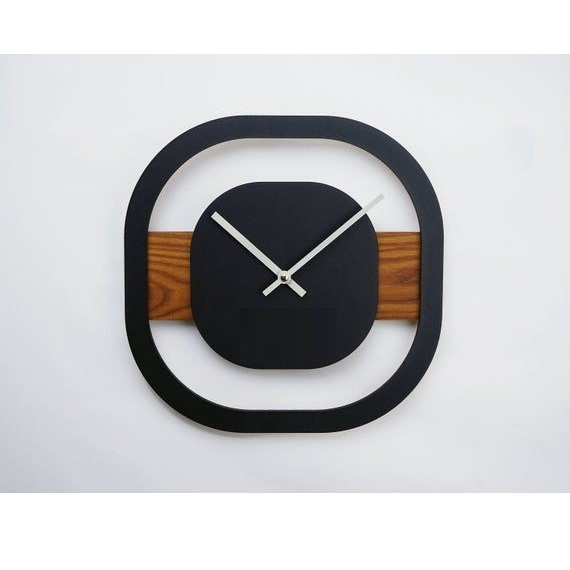 Digital Wall Clock - Customizable 20 Inch Round Size, Gold And Brass Finish With Royal Craft Export Band