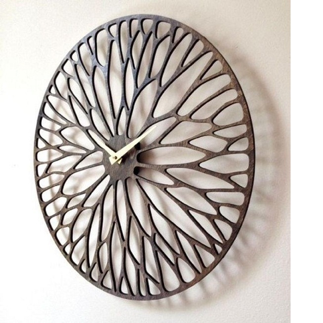 Digital Wall Clock - Customizable 20 Inch Round Size, Gold And Brass Finish With Royal Craft Export Band