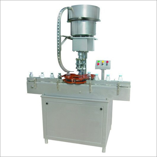 Fully Automatic Single Head Ropp Capping Machine - Stainless Steel, 50-210mm Bottle Diameter, 22/25/28mm Cap Size | Durable, Highly Efficient, Electric Drive, 220 Volt