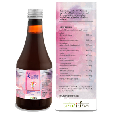 220ml Luconika Syrup Age Group: For Adults